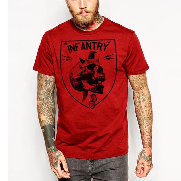 Военная Армия Флот Пулеметчик Снайпер Десантник Пехота Унисекс Футболка XXXL 1990₽