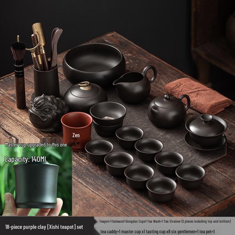 Purple Clay Teaware Gift Set