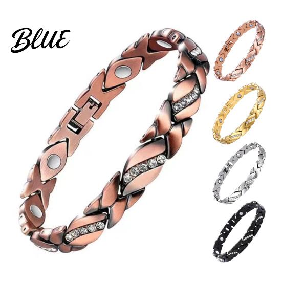 Galvanische Sieraden Dames Armband Micro-gezet Strass Ingelegd Blad Accessoire Ontwerp