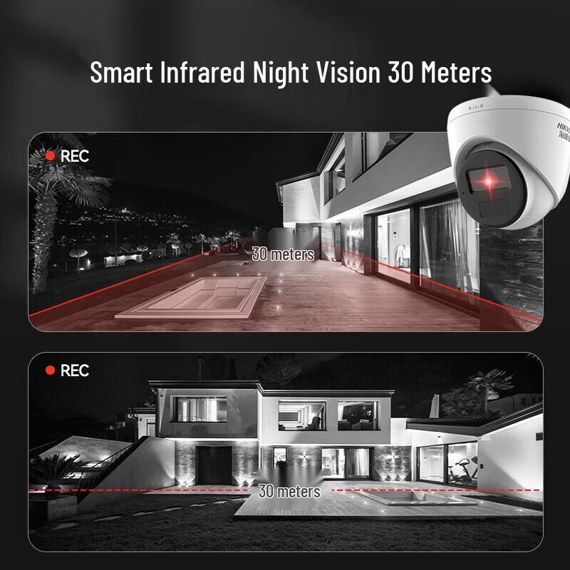 

Hikvision 2MP Wi-Fi Smart Tracking Security Camera CN plug (adapter included)