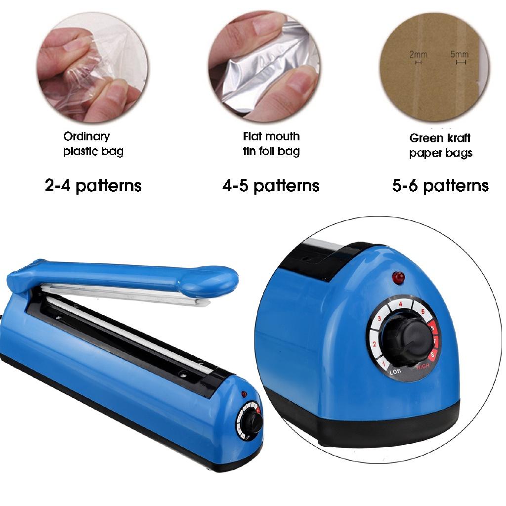 300W 230mm Pulse Power Sealer Heat Sealing Machine Food Sealer Vacuum Bag Sealer Plastic Bag Packing Tools