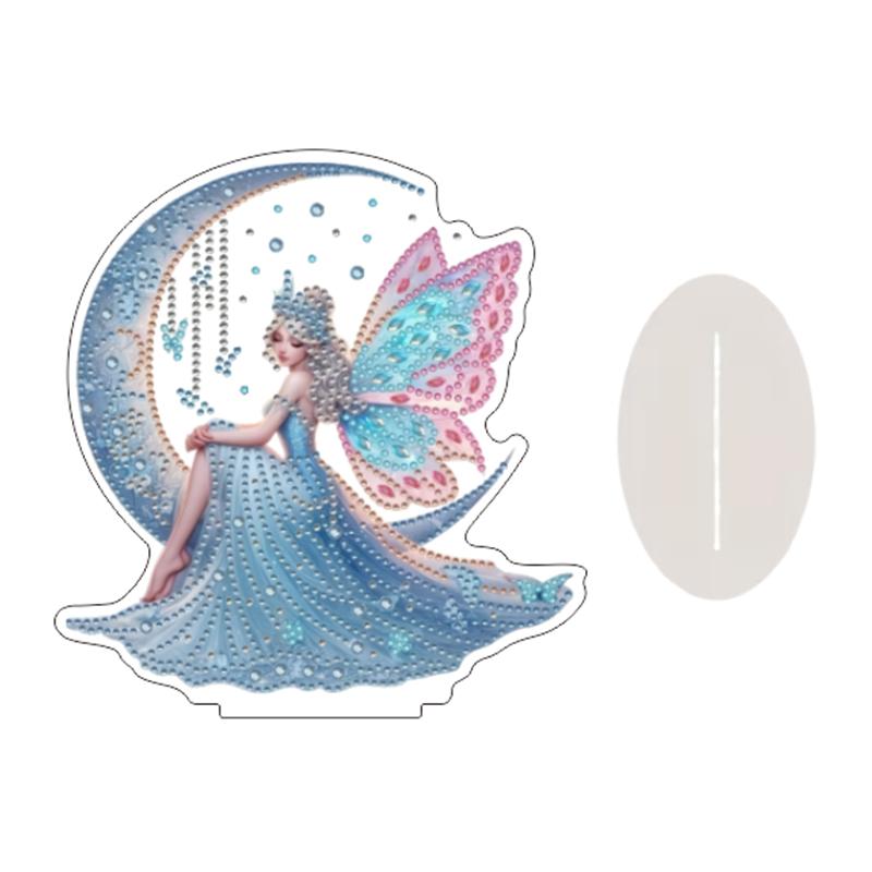 Dekoracyjna Figurka Dekoracja Smoka Do Biura Prezent na Parapetówkę Dekoracja Biurka Ornament 2D Akrylowy Ornament na Biurko