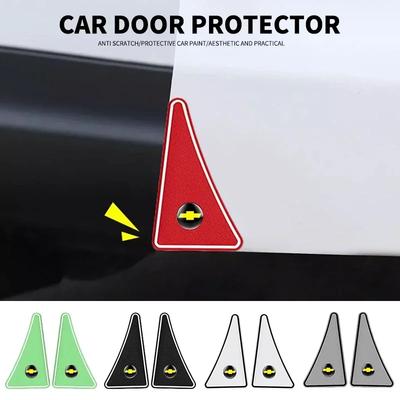 2pcs Car Door Protector Anti-collision Strip Sticker Corner Cover For Lacetti Aveo Cobalt Cruze Malibu Trax Camaro