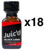 JUIC'D BLACK LABEL 24ml X18 - BGP Leather Cleaner - LC Packs