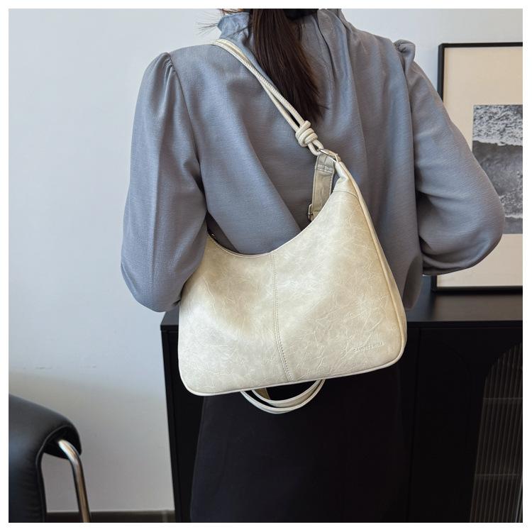 Pendler-Großraumtasche Damen neue lässige einfache Schultertasche beliebte vielseitige Umhängetasche