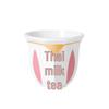 100ml/180ml/250ml Pink Tulip Star Anise Ceramic Coffee Cup for Daily Use