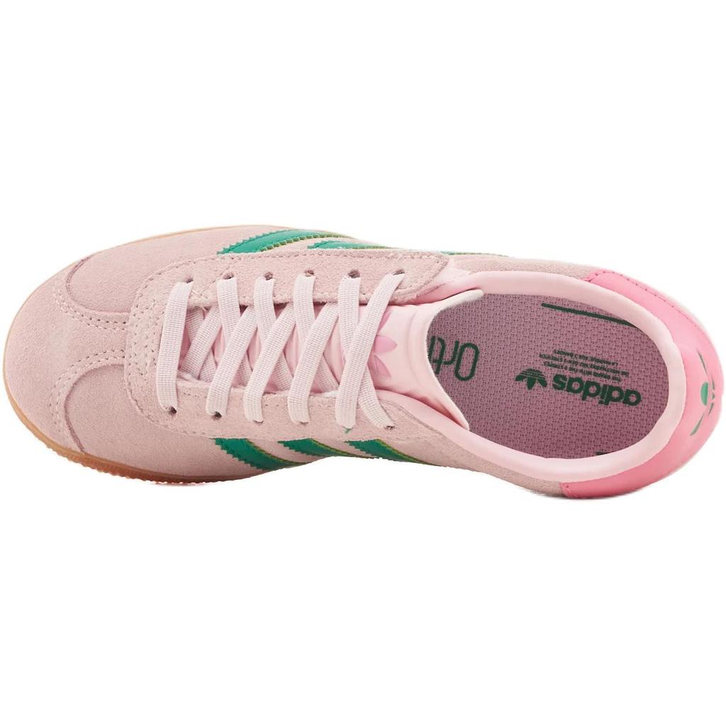Adidas Gazelle Comfort Closure El C Clear Pink Court Green Kids Sneakers Bliss-Pink JQ7837