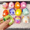 12pz Mini Ravioli Squishy Fidget Toys Ornamento Sollievo dallo Stress Giocattoli da Spremere Gadget per Feste Casuali Slow Rising Regali per Feste Ornamento