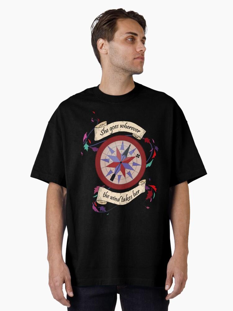 Pocahontas The Wind quote Oversized T-Shirt