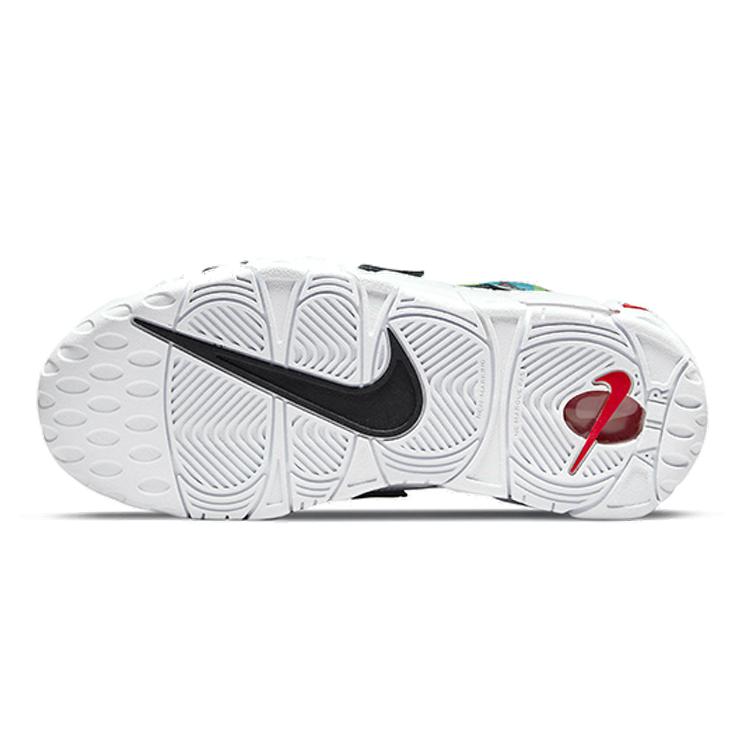New Nike Air More Uptempo Peace, Love, Swoosh GS DM8155-100