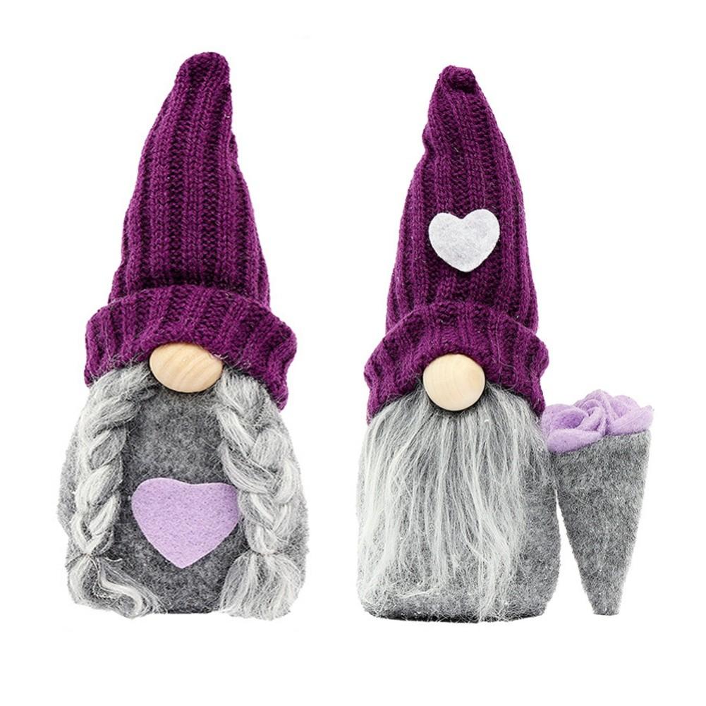 Charming Addition Christmas Gnomes Plush Ornaments