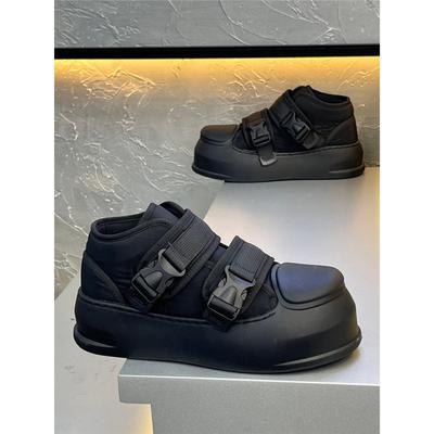 Autumn and Winter New Platform Bread Shoes Casual Big Head Shoes Bm