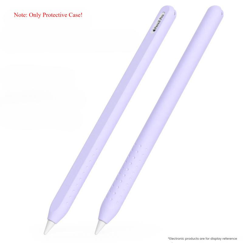 Silicone Pencil Case for Apple Pencil 2 2nd Generation Stylus Pen Cases Solid Color Cover for Apple Pencil Pro Protective Sleeve