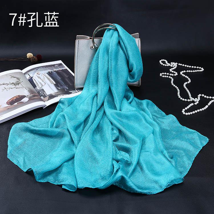 High Quality Luxury Holland Linen Fabric Scarf Shawl Woman Scarves And Wraps Foulard  Muslim Hijab