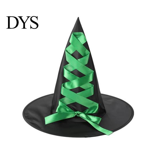 Halloween Costume Accessories Witch Hat, Reusable Oxford Cloth Pointed Wizard Festive Party Souvenir Hat for Costume, Carnival, Masquerade,