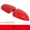 For Mercedes Benz Smart 451 453 Fortwo Forfour 2009-2026 ABS Matt black Car Rearview Mirror Cover trim sticker Car Accessories