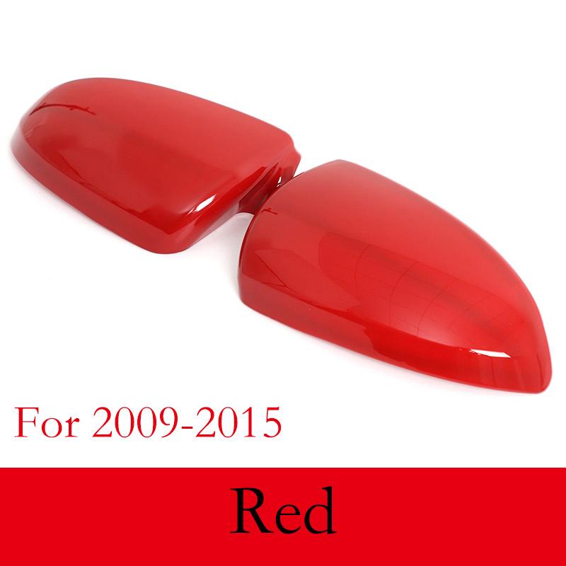 For Mercedes Benz Smart 451 453 Fortwo Forfour 2009-2026 ABS Matt black Car Rearview Mirror Cover trim sticker Car Accessories