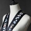 2 Pcs 50cm Chinese Embroidery Webbing Lace Retro Ribbon Trim For DIY Hanfu Cheongsam Lapel Collar Sleeve Edge Decor Accessories