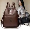 Dual-shoulder Bag Fashionable Daily Commuting Schoolbag Student High-end Large-capacity Travel Backpack