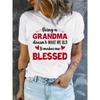 Easter Women's Casual T-shirt Jesus Alphabet Print Women's Crew Neck Short Sleeve Top Everyday Street Fashion Women's Y2k Tops