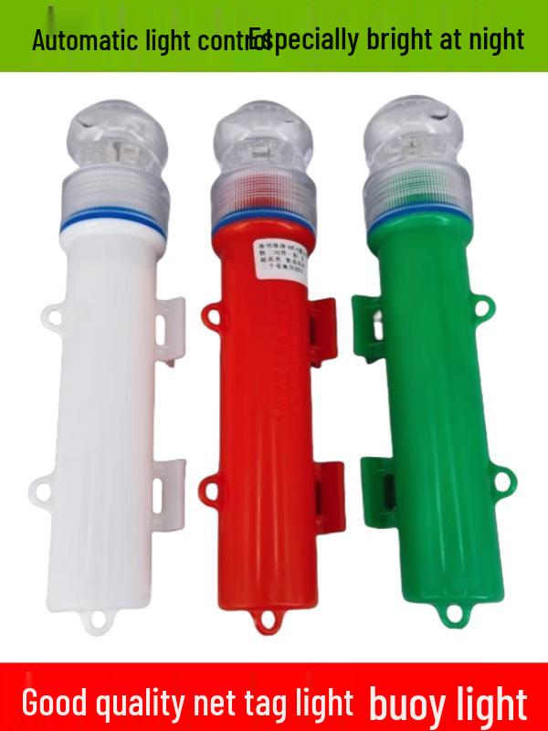 

Shipborne Buoy Strobe Navigation Mark Light White with two AA batteries
