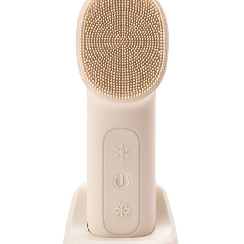 Oha Cold and Hot Vibration Cleanser Facial Beauty Device Massager Face Wash Electric Cleansing Silicone Cleanser