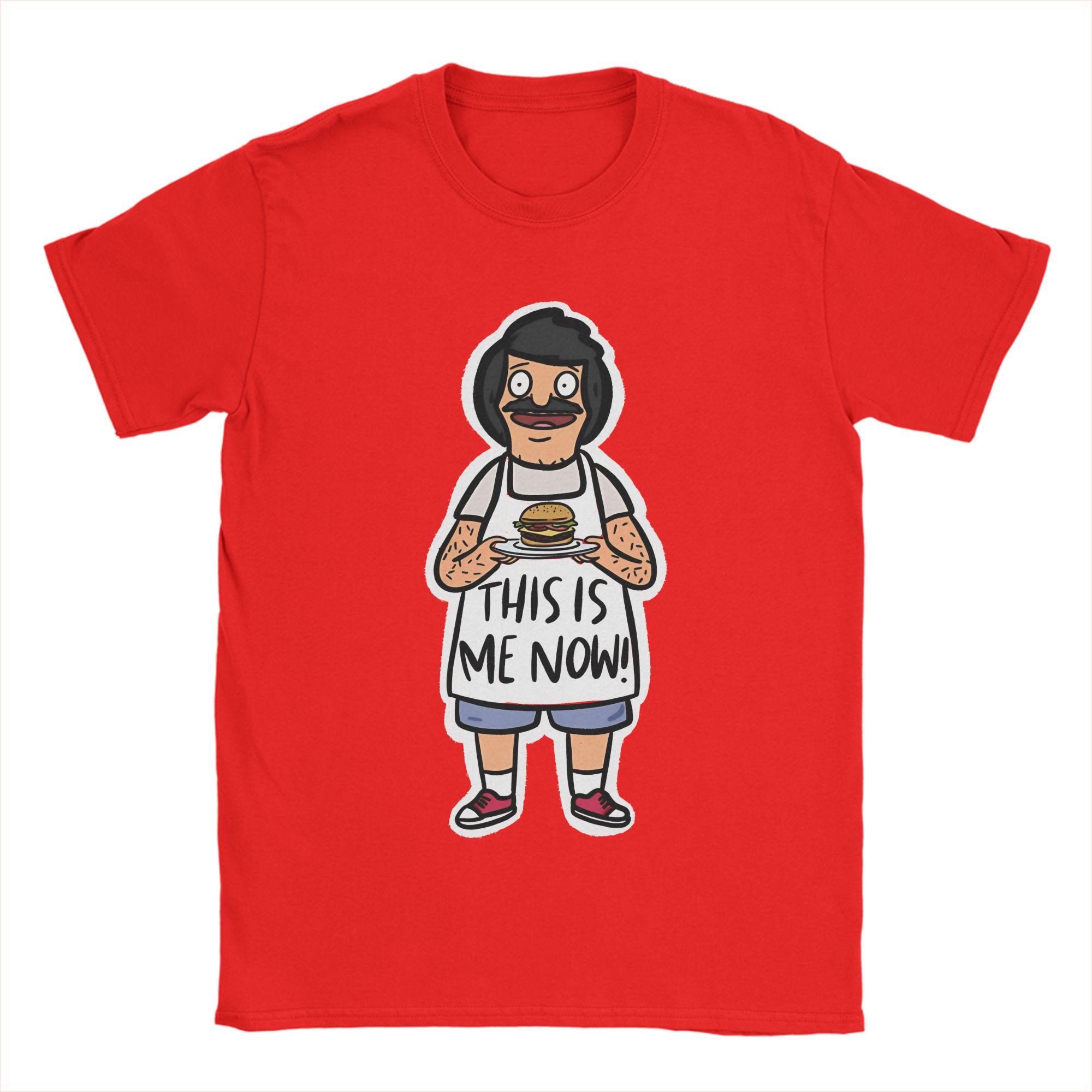 Unisexs T Shirt Bob Burgers  Family  T Shirts Popular  Beach Tees Vintage Pattern Cotton Tops Birthday Present S