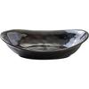 Marusankondo Mino Ware fave 240 Deep Plate Black Crystal
