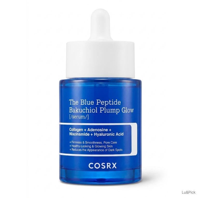 COSRX The Blue Peptide Bakuchiol Plump Glow Serum 50ml (+Free gift)