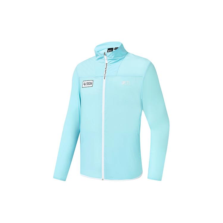 New FILA Athletics Jacket Men's Autumn Wave Blue A11M235710F-LB