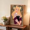 5D Diy Diamond Painting A Mischievous Princess Full Drill Rhinestones Mosaic Embroidery Handmade Products Home Decor Gift