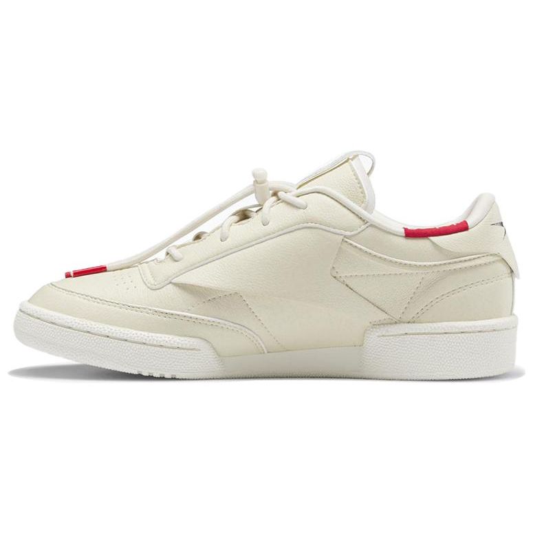 Reebok Club C 85 Vegan X Milk Makeup Men Vintage Chalk Vector Red HP3404 EU 42