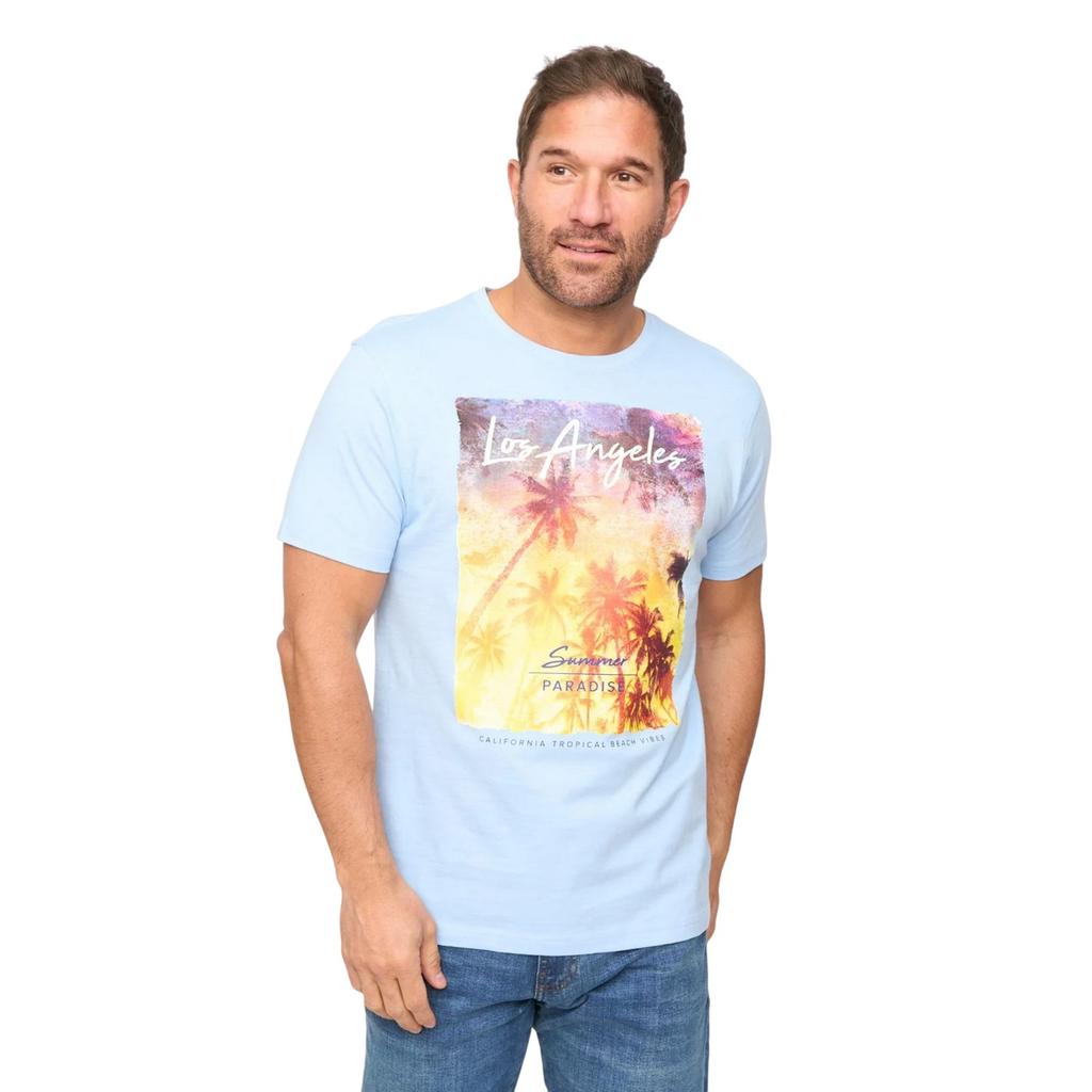 Bewley & Ritch Mens Lepalmz Cotton Slub T-Shirt