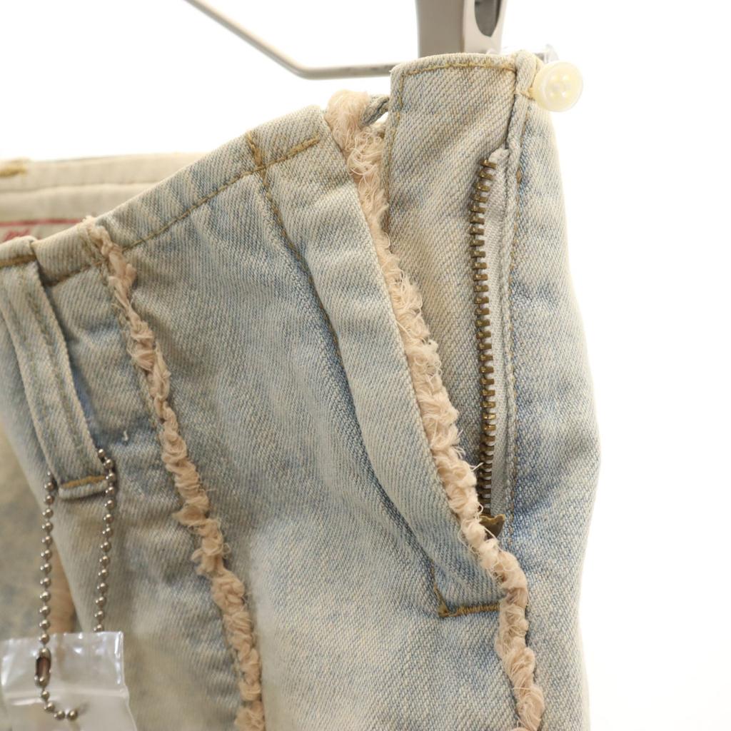 Unused RNA Min EN RAISON DE REALITES Midi Length Denim Skirt M Women Used