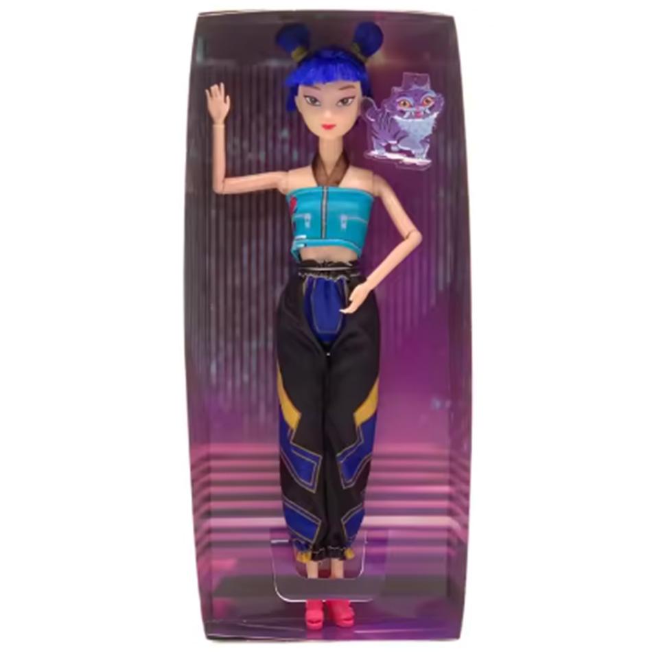 K-Pop Dämonenjäger Anime Kpop Girlgroup Zeichentrick Rumi Zoey Mira 30cm Modell Actionfiguren Puppen Mädchen Geschenk