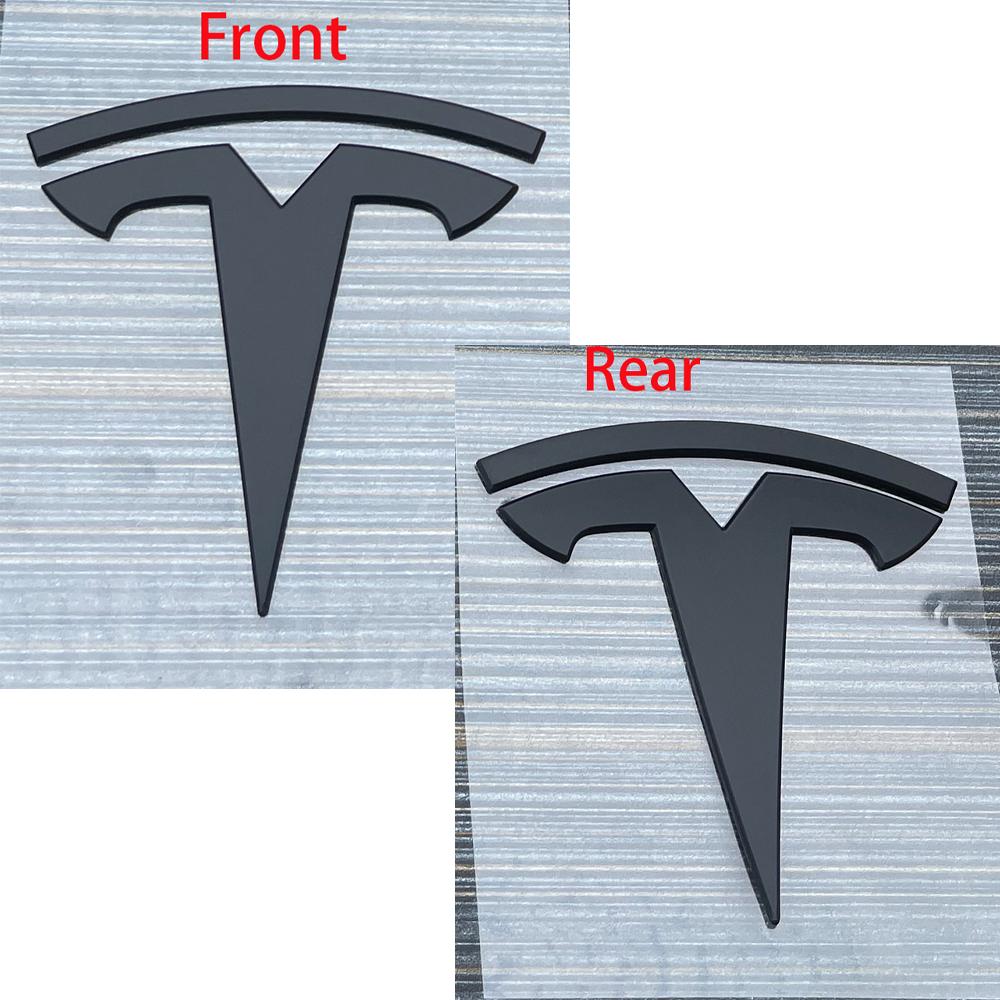 ALF1 For Tesla SpaceX Model 3 Highland 2023 Model S X Y Y P75D P85D P90D Car Hood Label Rear Tail Label Emblem Sticker Accessories