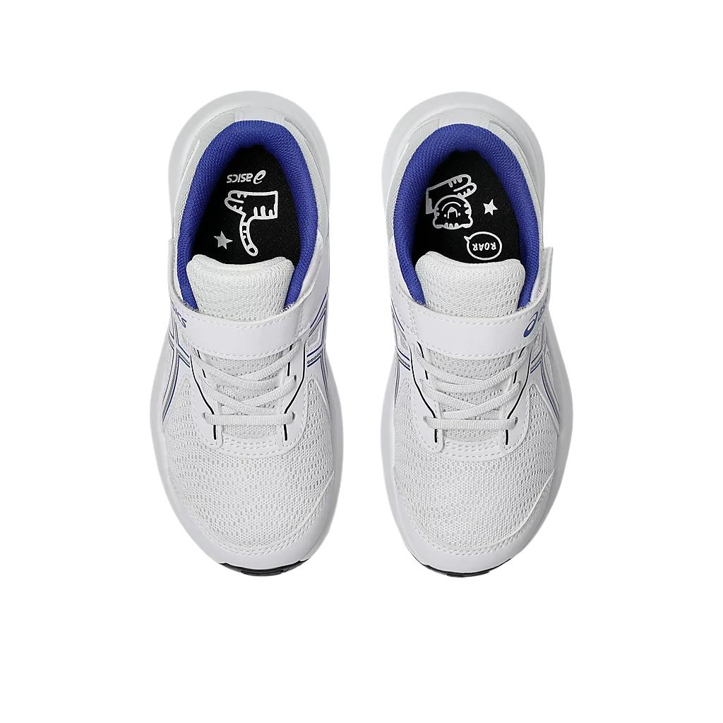 Asics Contend 9 Fashionable Simple Trendy Aesthetic Kids Running Shoes Kids Running Shoes White 1014A338-105