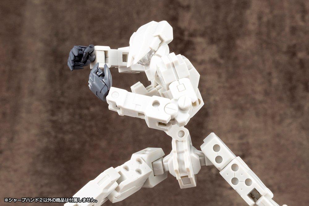 KOTOBUKIYA M.S.G Modeling Support Goods Hand Unit Sharp Hand 2, Approx. 25mm in Length, Non-Scale Plastic Model
