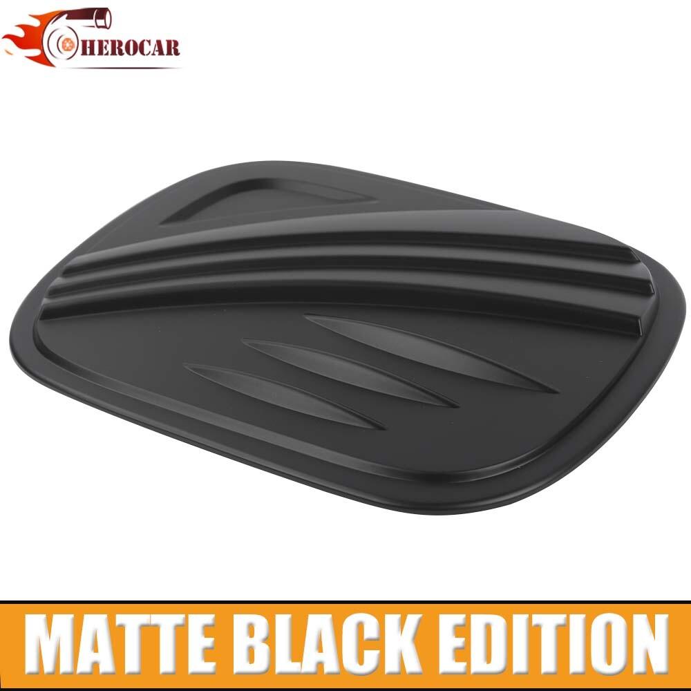 Matte Black Gas Cap Fuel Filler Door Tank Cap Cover for Dodge RAM 1500 -24