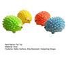 Interactive Dog Chew Toy Hedgehog Shape Squeaky Dog Chew Toy Spiky Teeth Cleaning Toy Bite-Resistant for Aggressive Chewers