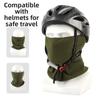 Breathable Neck Warmer Soft Fleece Face Mask Tube Bandanas Thermal Collar  Daily Commuting