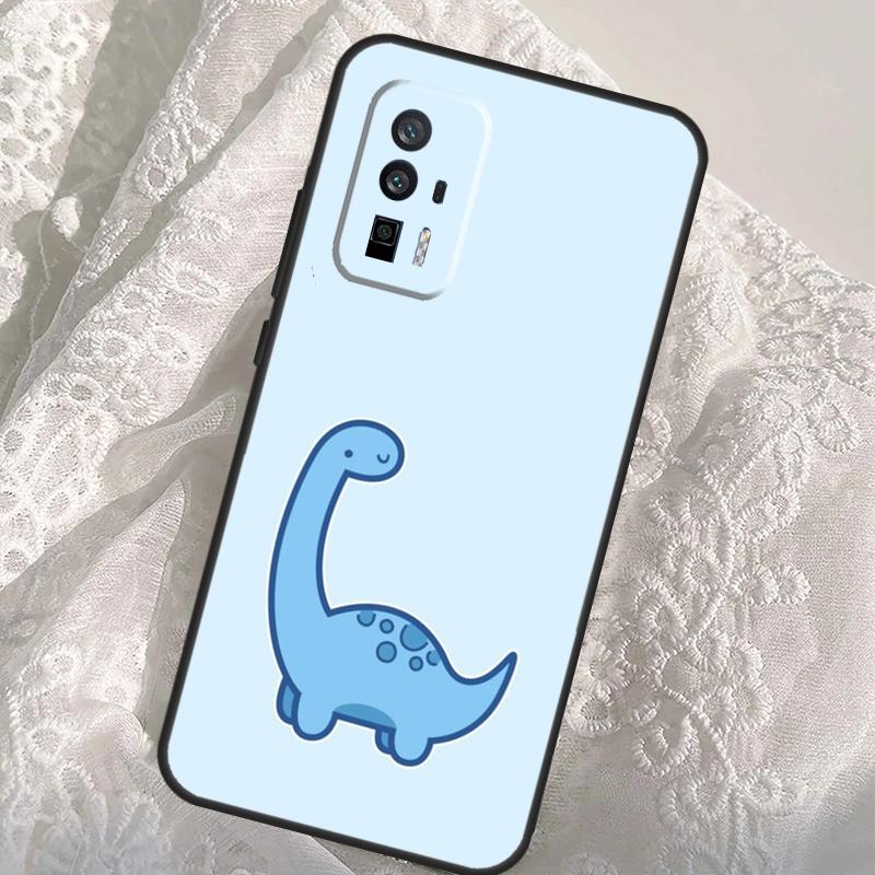 Cartoon Dinosaur Case For Xiaomi 14T 11T 12T 13T Pro 13 14 Ultra POCO X6 Pro M6 X3 X5 M5s F3 F5 F6 Cover