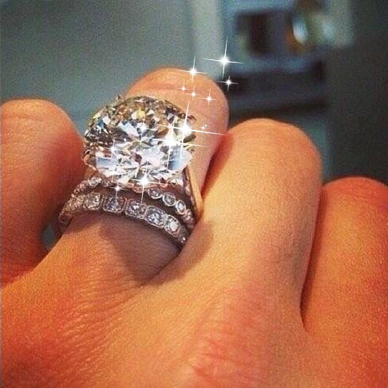 Retro Flower Alloy Jewelry White Sapphire Women Wedding Rings Size 6-10 Retro Flower Alloy Jewelry White Sapphire Women Wedding Rings Size 6-10