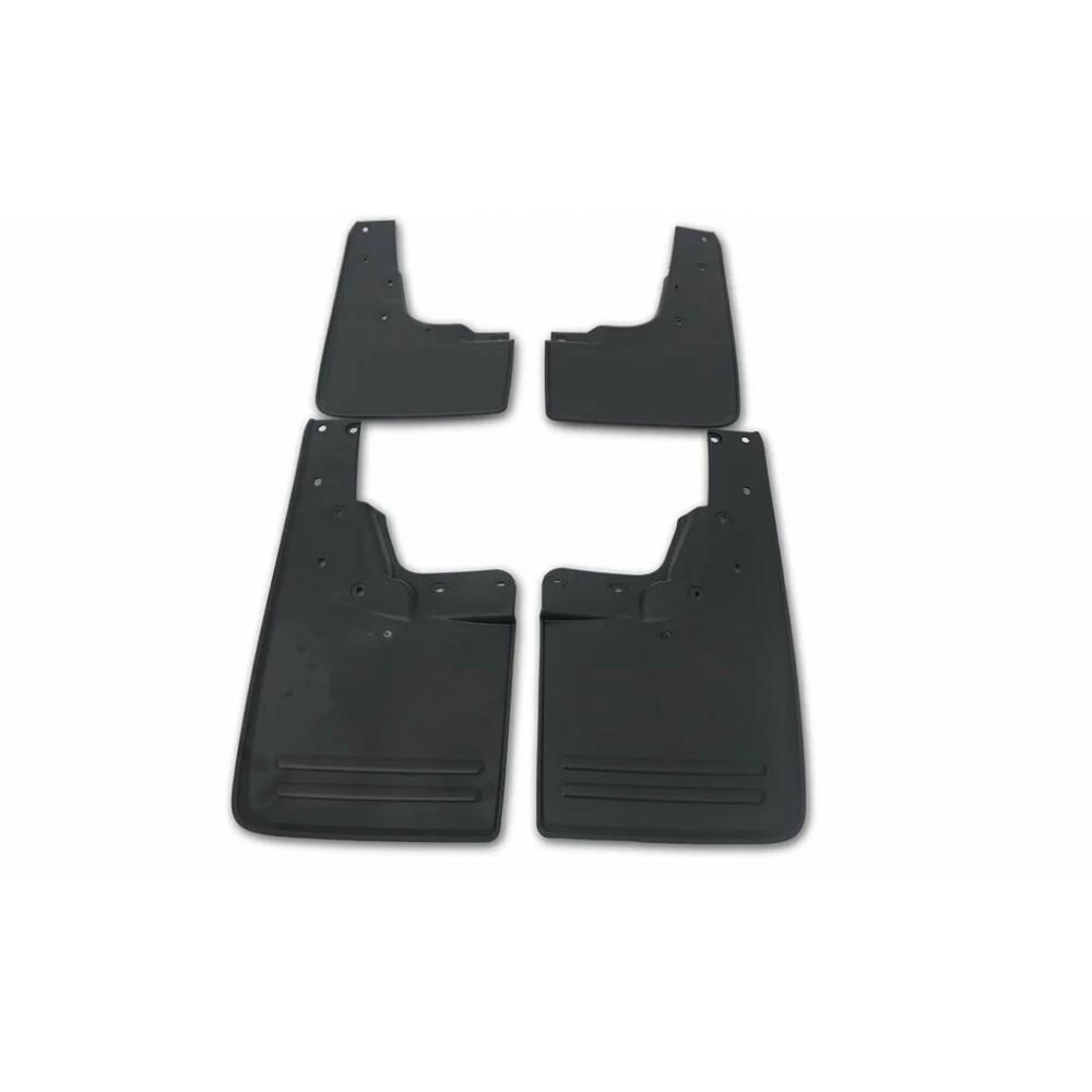Set Apărătoare de Noroi pentru Volkswagen Amarok Set de 4 bucăți Negru Durabil Clapetă de protecție ABS Material dur