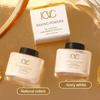 Polvos fijadores mate Base de maquillaje sedosa que controla la grasa, absorbe la grasa y absorbe el agua para ocultar los poros y fijar el maquillaje.