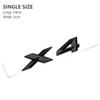 3D Car Letters Trunk Badge Sticker For BMW X1 E84 F48 X3 E83 G01 F25 X4 F26 G02 X5 E53 F15 E70 X6 E71 F16 Emblem Logo Lettering BV7