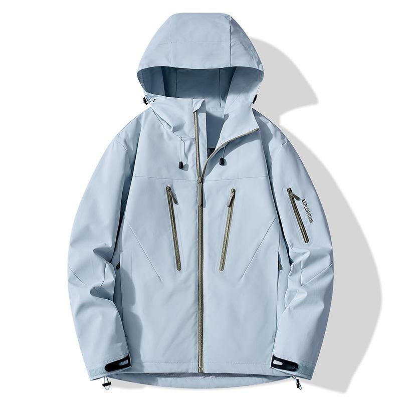 New Spring and Autumn Style Men and Women's Same Waterproof Windproof Jacket Women's Outdoor Jacket