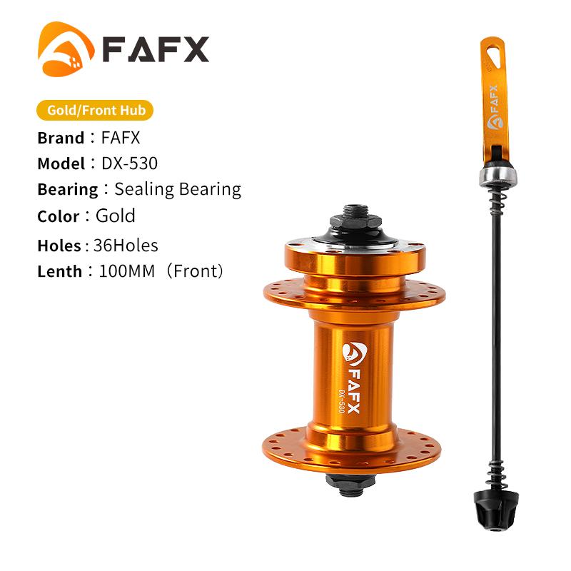 FAFX MTB Bike 32/36 Holes Sealing Bearing Hubs Compatible 7/8/9/10/11 Speed Cassette Cogs Disc Brake Alloy Hub Bicycle Parts