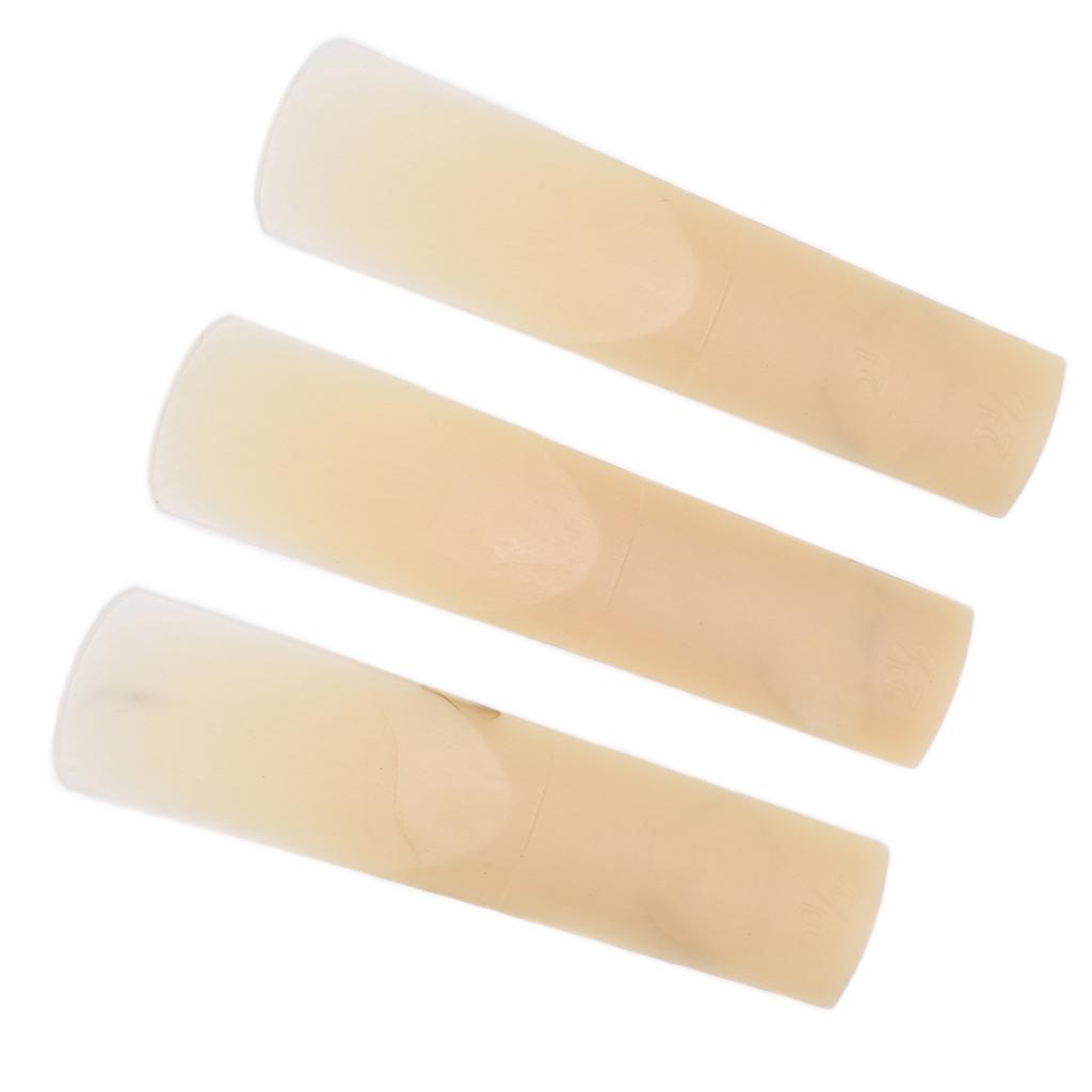 3 Pcs Alto Saxophone Reed Portable Wear Resistant Durable Advanced Craft Resin Alto Saxophone Reed