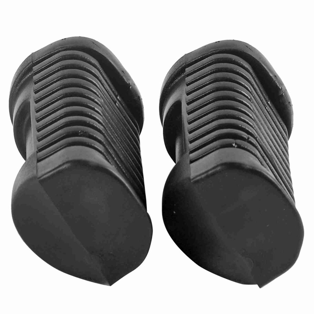 Motorcycle Front Footpegs Plate Footrest Rubber Pad Grip Cover for Honda 125cc CG 125